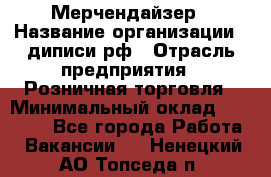 Мерчендайзер › Название организации ­ диписи.рф › Отрасль предприятия ­ Розничная торговля › Минимальный оклад ­ 25 000 - Все города Работа » Вакансии   . Ненецкий АО,Топседа п.